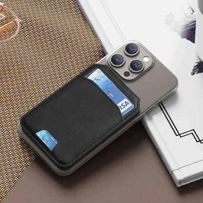 Magnetic Leather Wallet Case for iPhone (MagSafe Compatible)