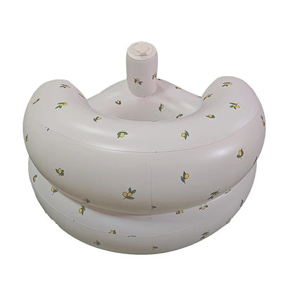 Inflatable Baby Support Seat – Portable Sit-Up Chair with Built-In Air Pump (3–36 Months)