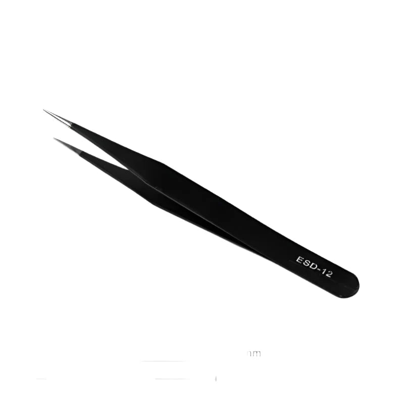 Anti-Static ESD Stainless Steel Curved Tweezers (6 different types available)