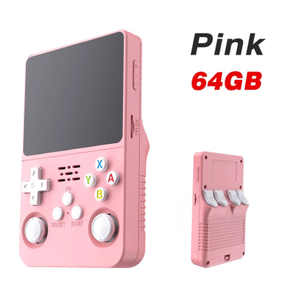 R36S Retro Handheld Game Console – Linux Gaming Console with 3.5" IPS Display (64GB / 128GB)