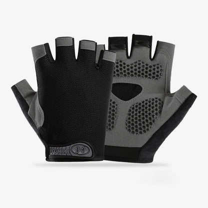 Fingerless Gym & Training Gloves – Breathable Non-Slip Workout Gloves for Men & Women