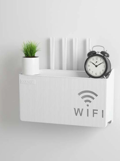 Wall Mounted Router Storage Shelf