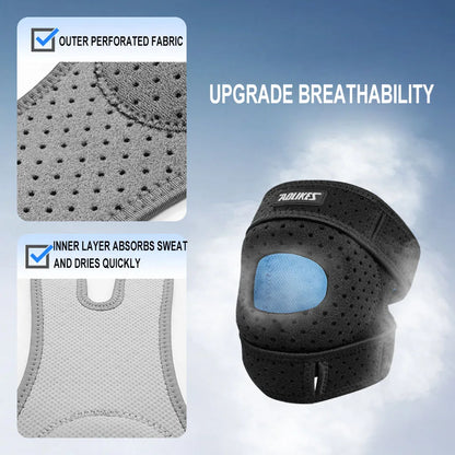 Adjustable Patella Knee Strap with Gel Pad – Knee Support for Exercise & Everyday Comfort