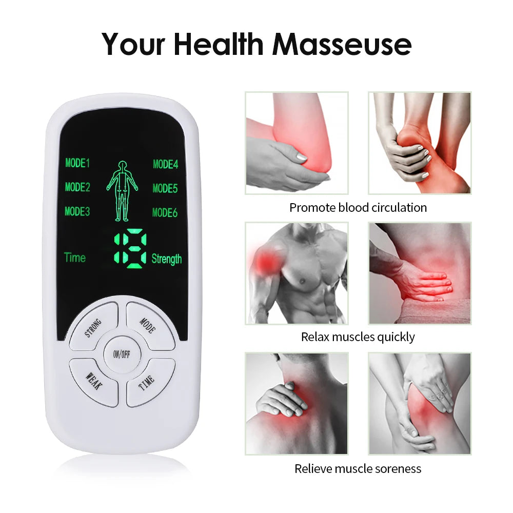 EMS Electric Muscle Stimulator – Multi-Mode Pulse Massager