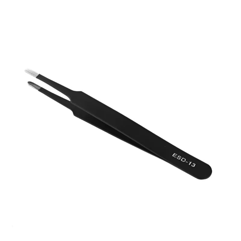 Anti-Static ESD Stainless Steel Curved Tweezers (6 different types available)