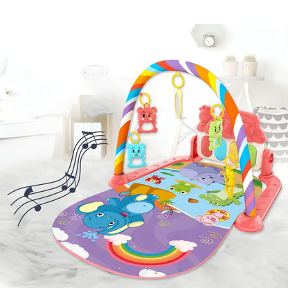Baby Piano Play Mat Gym – Musical Activity & Tummy Time Toy (0–36 Months)