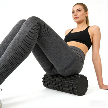 High-Density Foam Roller – Deep Tissue Muscle Recovery & Massage Roller (33cm)