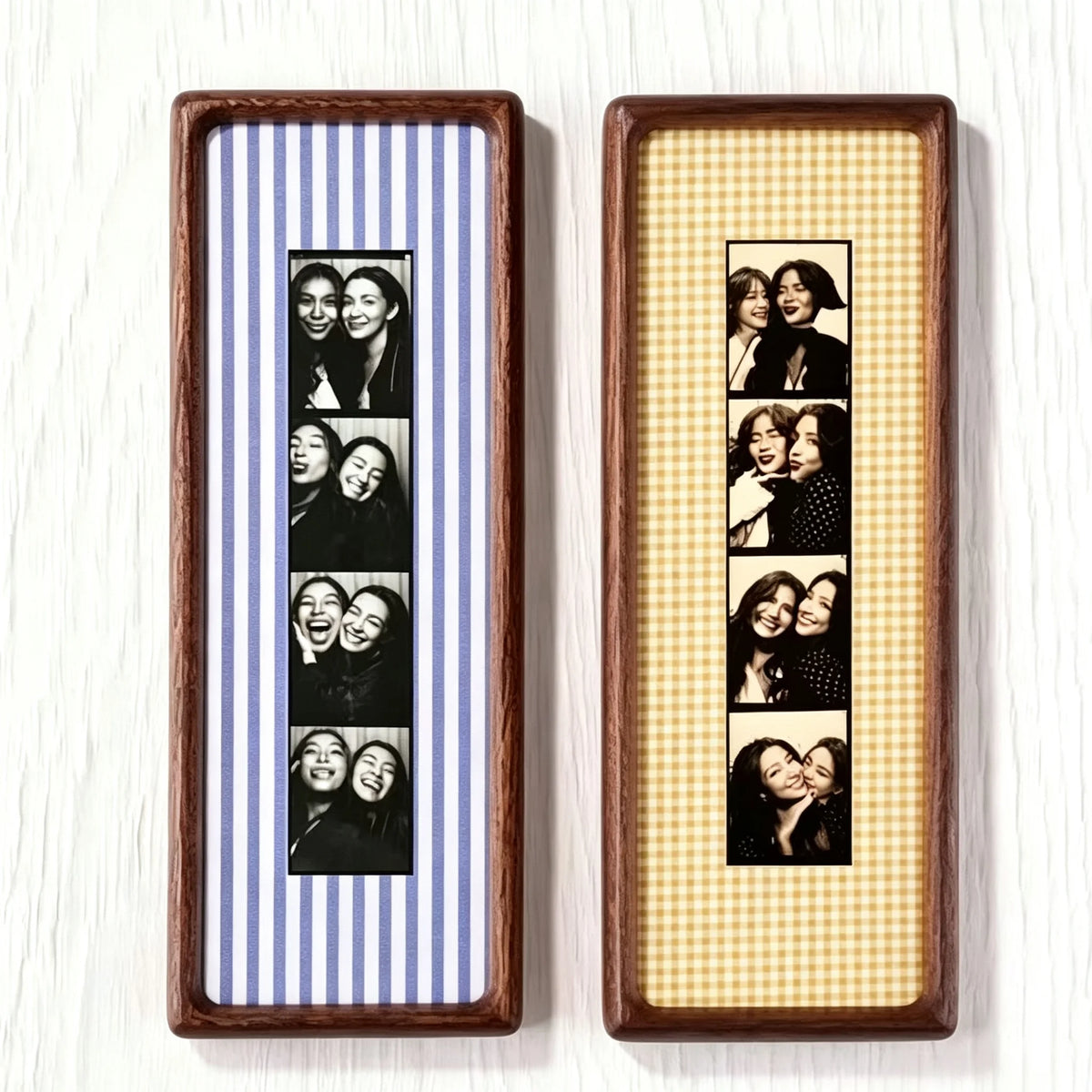 Wooden Photo Booth Strip Picture Frame