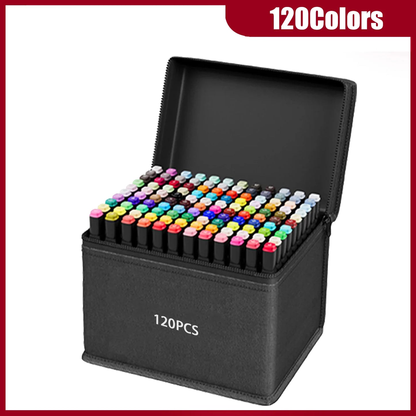 Dual Tip Alcohol Markers – Permanent Art & Illustration Marker Set (24–262 Colours)