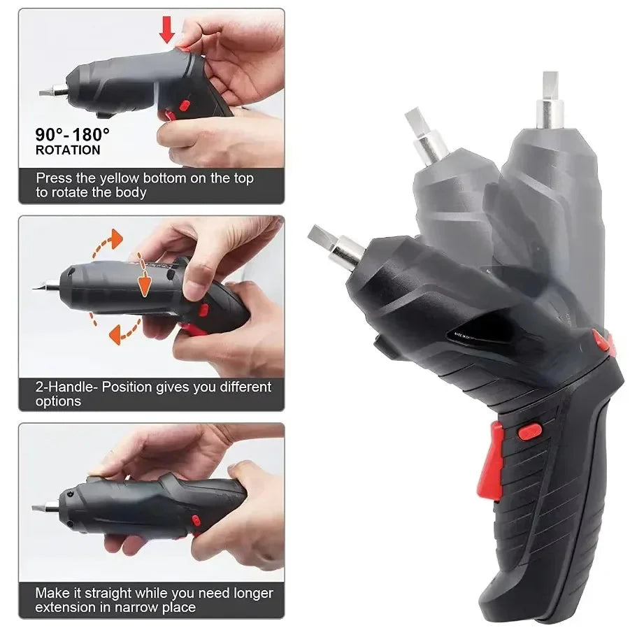 Rechargeable Electric Screwdriver Set