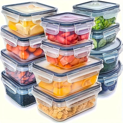 8-Piece Airtight Food Storage Container Set – BPA-Free Kitchen Organisers