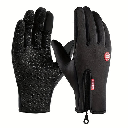 Touchscreen Winter Gloves – Windproof Thermal Gloves for Cycling, Driving & Outdoor Sports