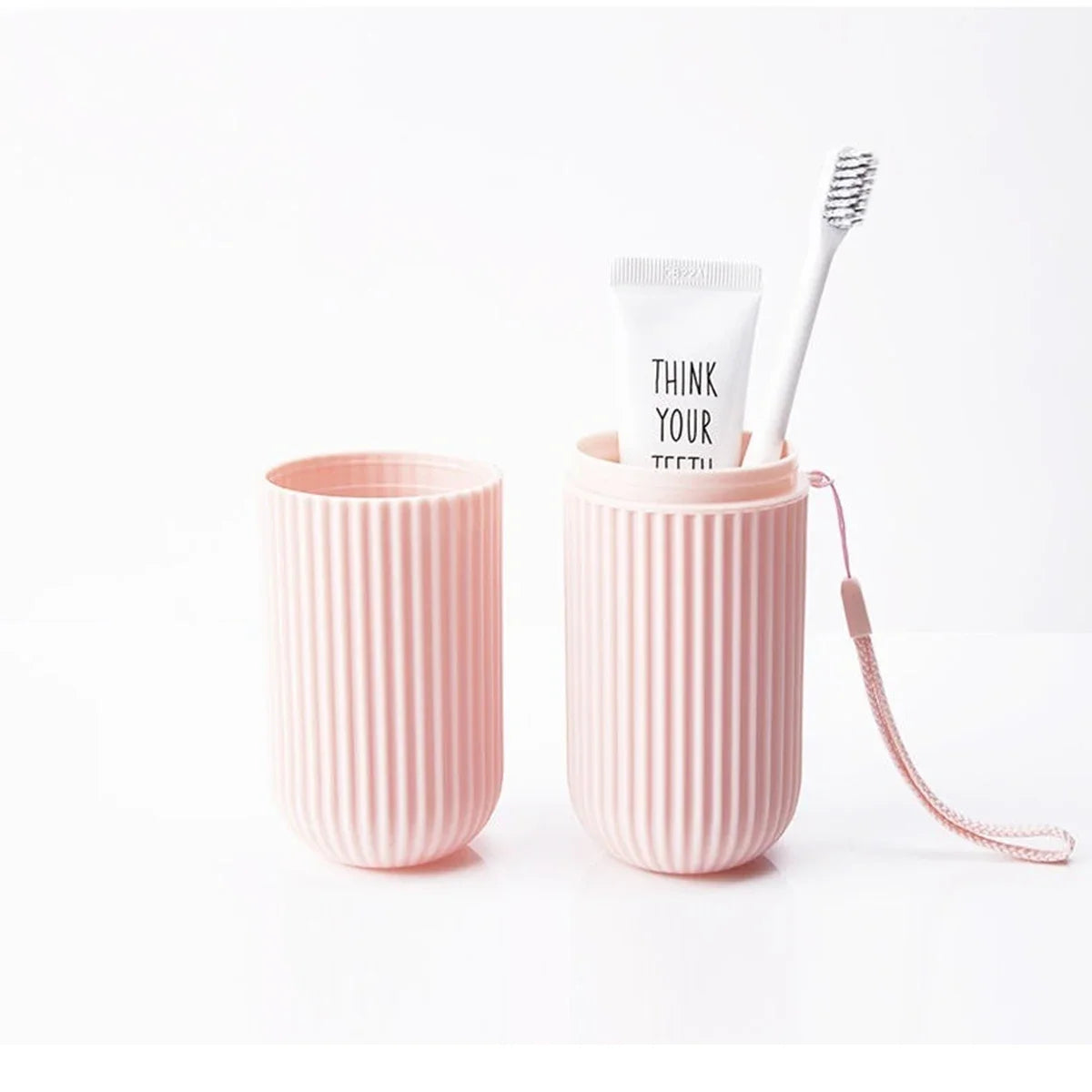 Portable Toothbrush & Toothpaste Travel Case – Protective Storage Holder