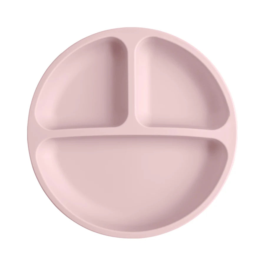 Silicone Suction Baby Plate – BPA-Free Self-Feeding Toddler Plate