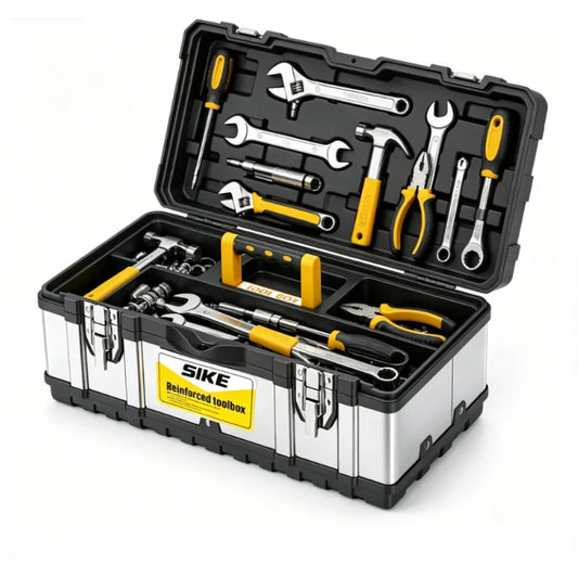 Stainless Steel Double Layer Tool Box
