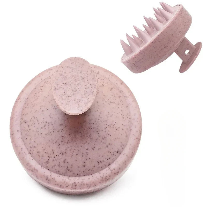 Silicone Scalp Shampoo Brush – Hair & Scalp Massage Shower Brush