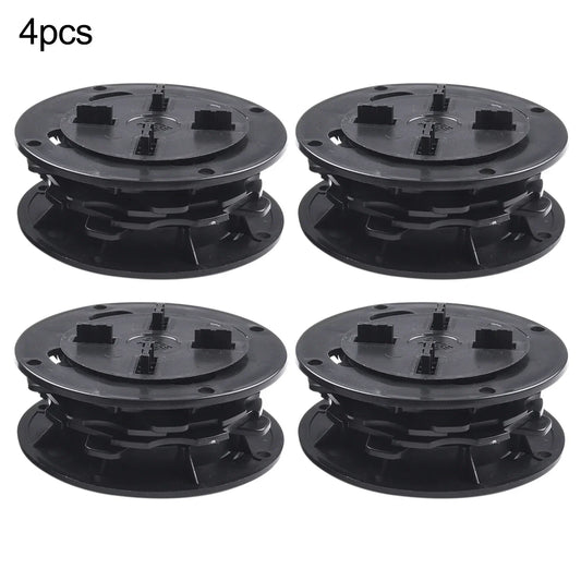 Adjustable Decking Support Pedestals (4pcs) – Leveling Base for Outdoor Flooring