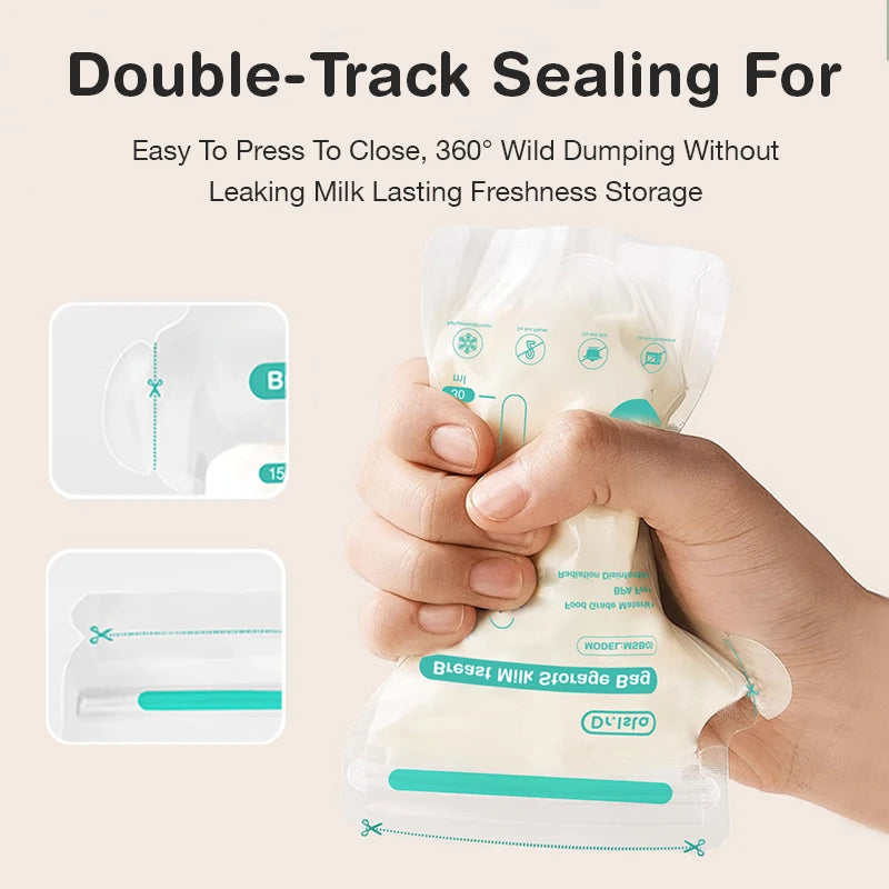 Breast Milk Storage Bags (30pcs) – BPA-Free 150ml / 250ml