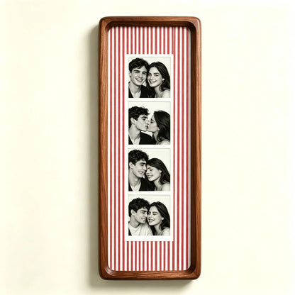 Wooden Photo Booth Strip Picture Frame