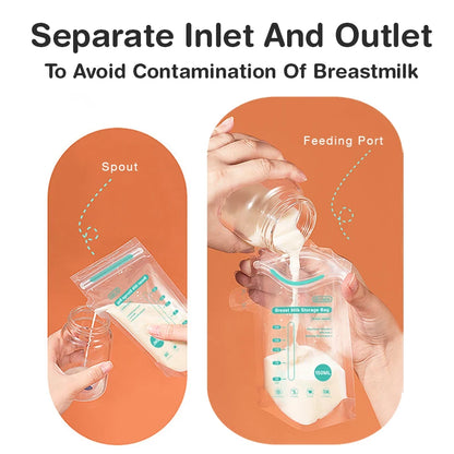 Breast Milk Storage Bags (30pcs) – BPA-Free 150ml / 250ml
