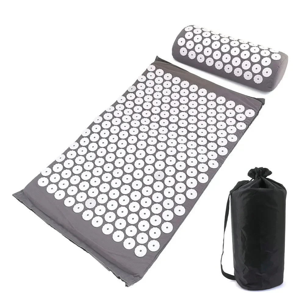 Acupressure Mat & Pillow Set – Relaxation, Pregnancy & Labour Support Mat