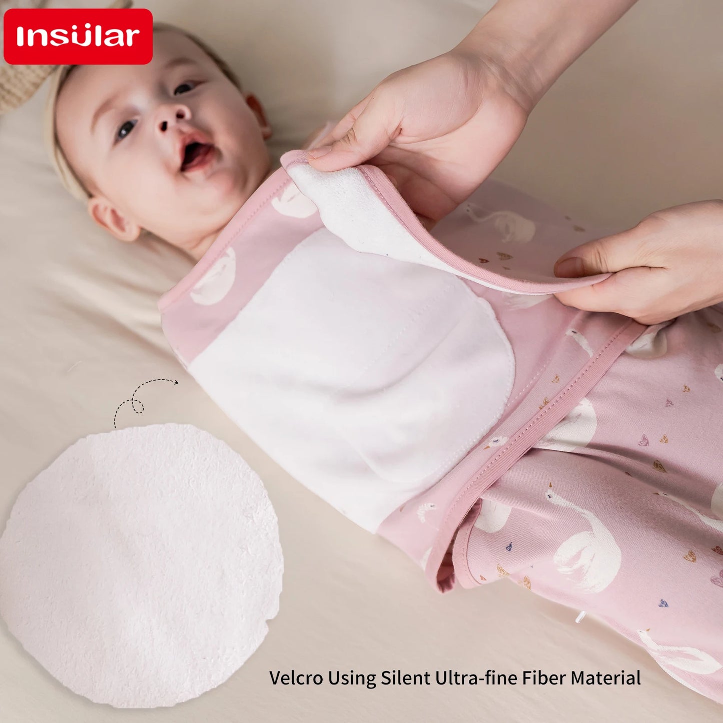 Baby Swaddle Wrap with Cap – Cotton Anti-Startle Newborn Blanket