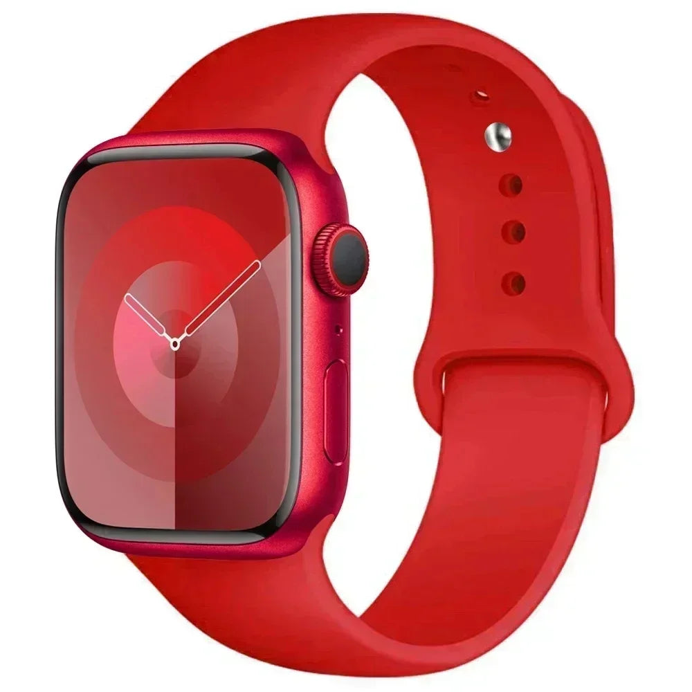 Apple Watch Series Silicone Band (38mm - 42mm) (available in 45 colours)