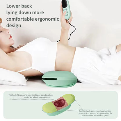 Heated Waist Massager with Air Compression & Vibration – Lumbar Support Massage Belt