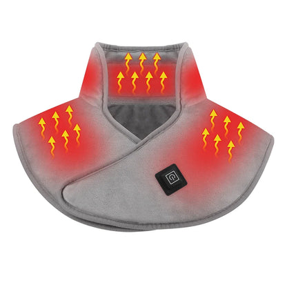 Electric Heated Shoulder & Neck Wrap – Adjustable Heat Therapy Pad (3 Levels)