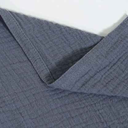 Breathable Muslin Nursing Cover – Arch Neckline Breastfeeding & Baby Cover