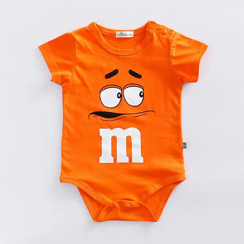 Baby Short Sleeve Romper – Soft Summer Bodysuit for Newborns & Infants