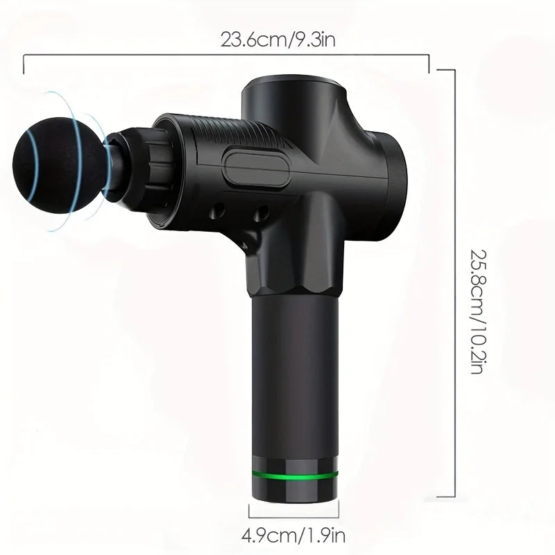 30-Speed Massage Gun – Deep Tissue Muscle Massager with Quiet Operation