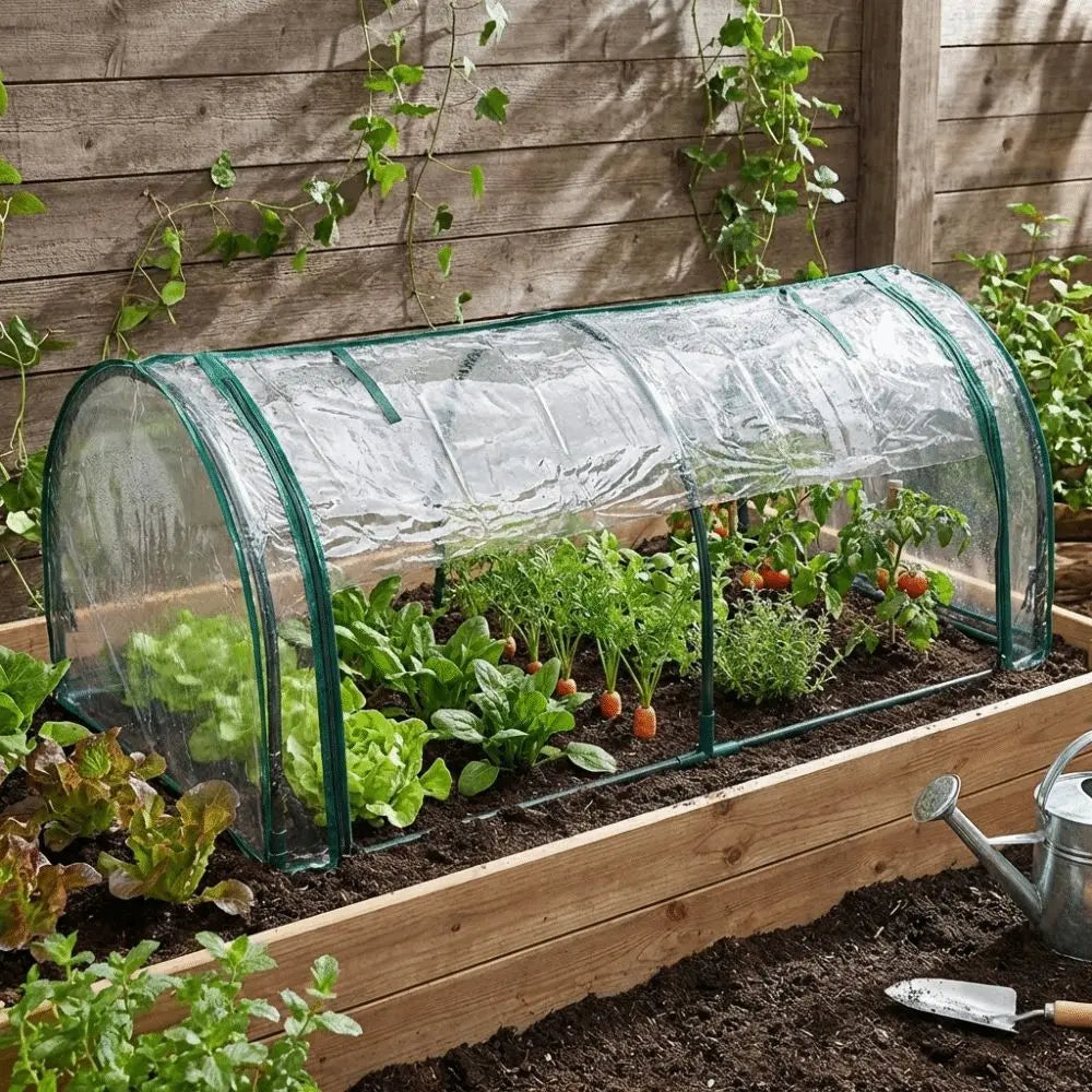 Mini Plant Greenhouse Cover – Waterproof Outdoor Grow Tent 130 × 60 × 50cm
