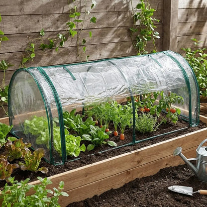 Mini Plant Greenhouse Cover – Waterproof Outdoor Grow Tent 130 × 60 × 50cm