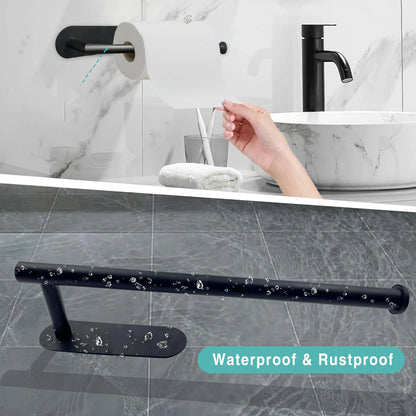 Adhesive Paper Towel Holder – No-Drill Kitchen Rack