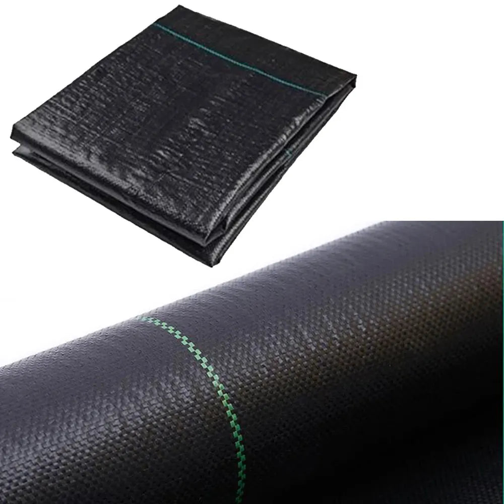 PE Woven Weed Control Fabric – Water Permeable Garden & Landscape Barrier