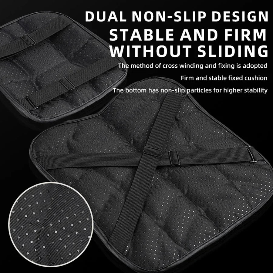 Universal 3D Gel Motorcycle Seat Cushion – Breathable Shock-Absorbing Comfort Seat Pad
