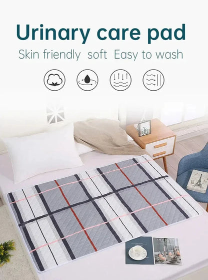 Reusable Waterproof Bed Protector Mat – Washable Mattress Pad for Babies, Toddlers & Pets