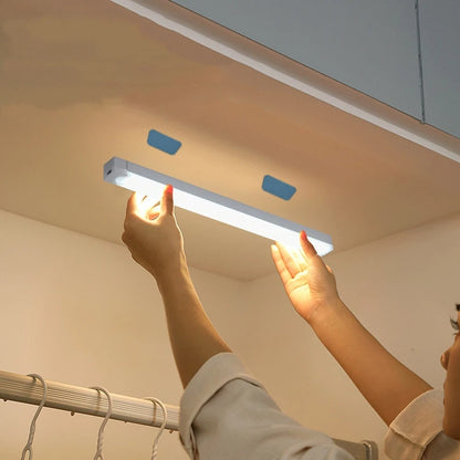 USB Rechargeable Motion Sensor LED Tube Light for Wardrobe & Bedroom