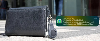 Apple Find My Smart Bluetooth Tracker – GPS Item Locator Tag for Keys, Wallets & Luggage (iOS Only)