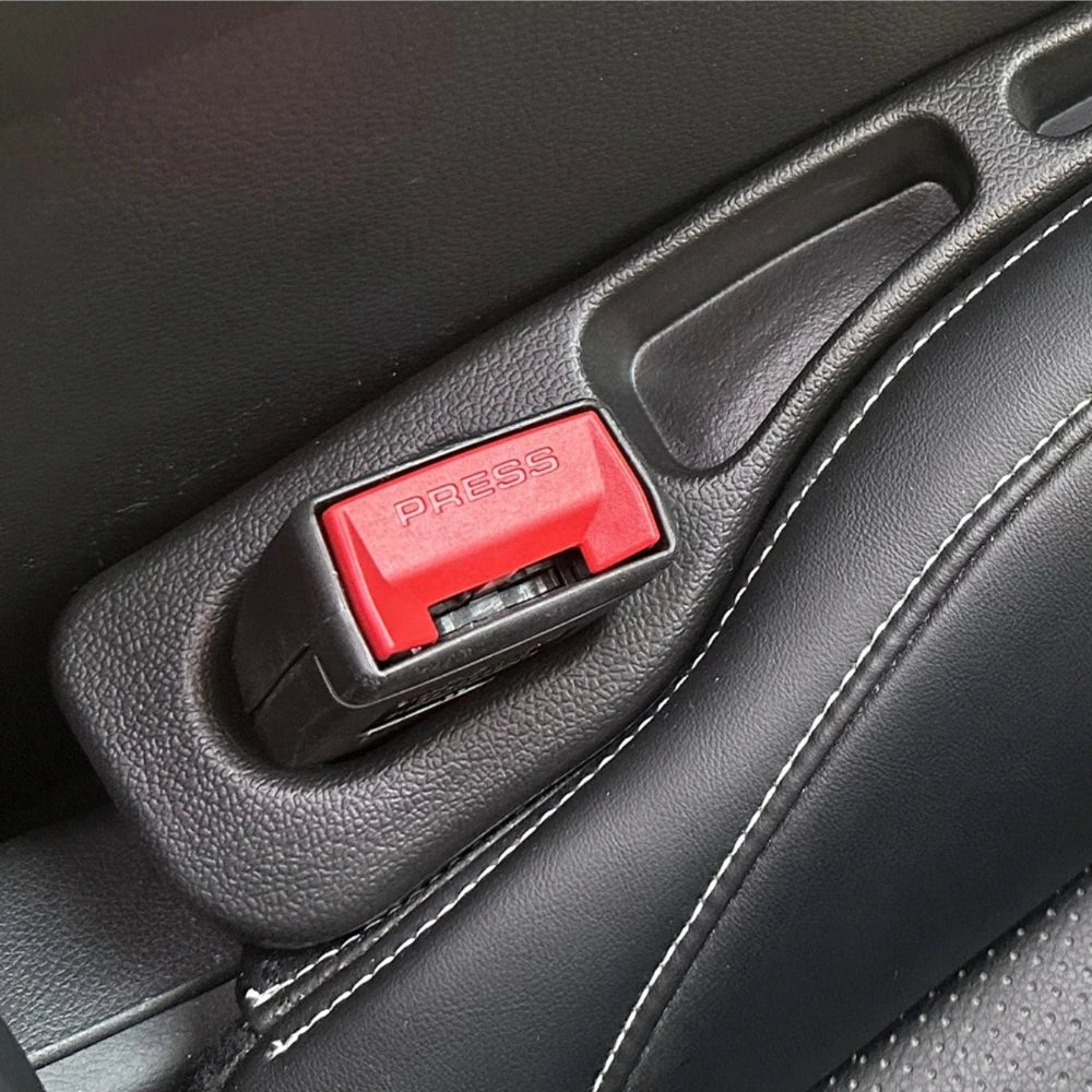 2PCS Car Seat Gap Filler Organiser – Waterproof Seat Gap Plug Strips