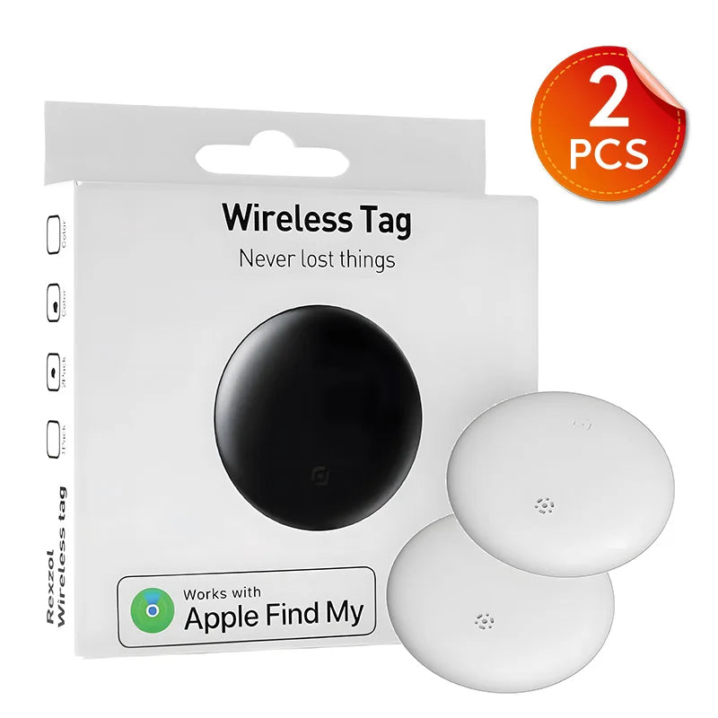 Apple Find My Smart Bluetooth Tracker – GPS Item Locator Tag for Keys, Wallets & Luggage (iOS Only)