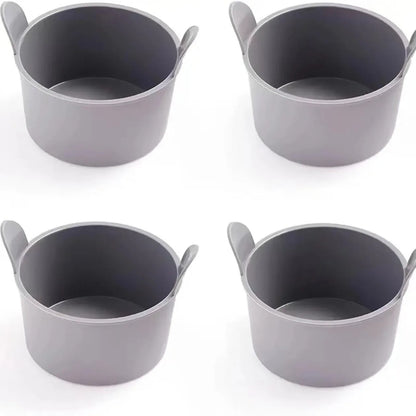 Silicone Air Fryer Egg Poacher Cups – Reusable Egg Cooker Moulds