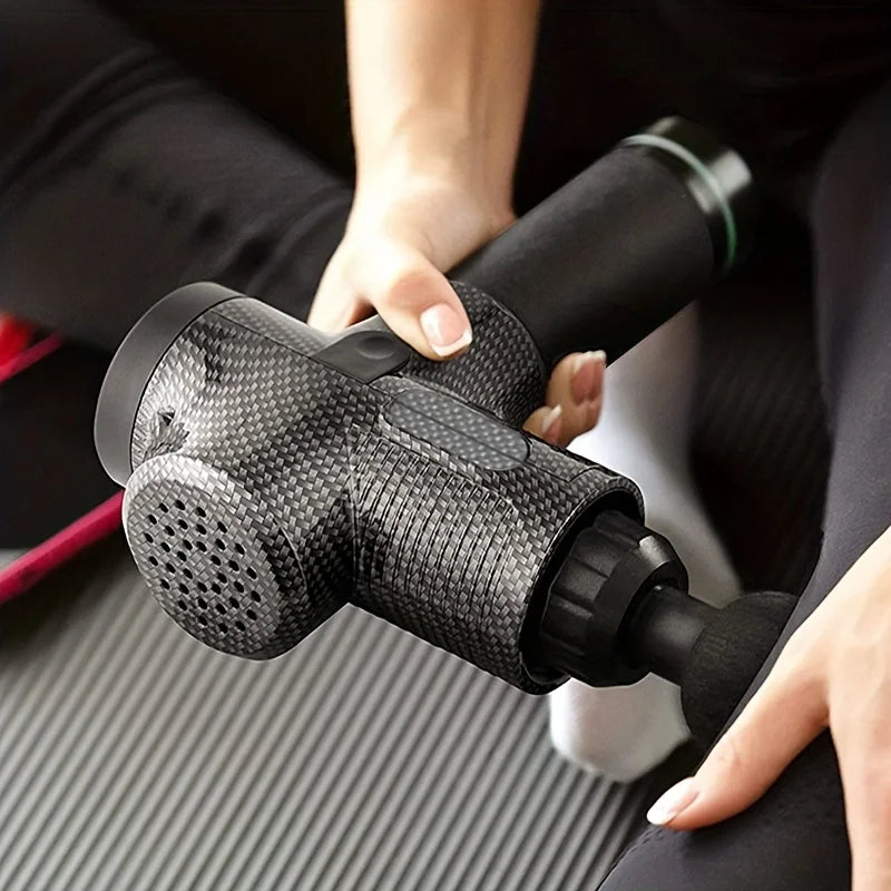 30-Speed Massage Gun – Deep Tissue Muscle Massager with Quiet Operation