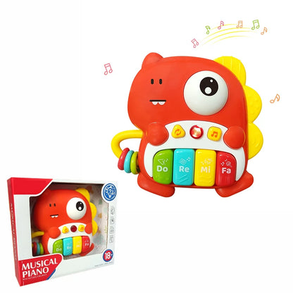 Kids Learning Piano Toy – Musical Keyboard with Animal Sounds & Lights