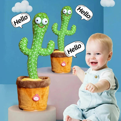 Dancing Cactus Toy – Talking, Singing & Interactive Plush Toy