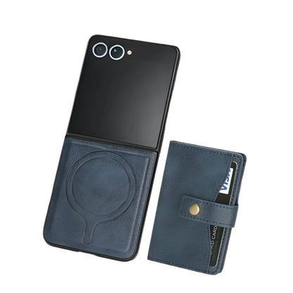 Wallet Leather Case for the Samsung Galaxy Z Flip7 (4 colours available)