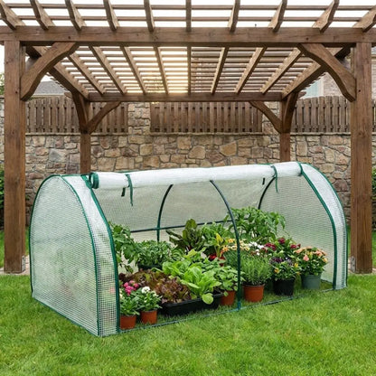 Mini Plant Greenhouse Cover – Waterproof Outdoor Grow Tent 130 × 60 × 50cm