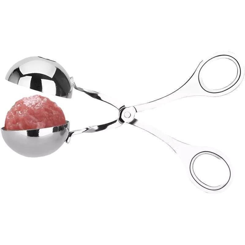 Stainless Steel Meatball Maker – Non-Stick Meat & Rice Ball Shaping Spoon