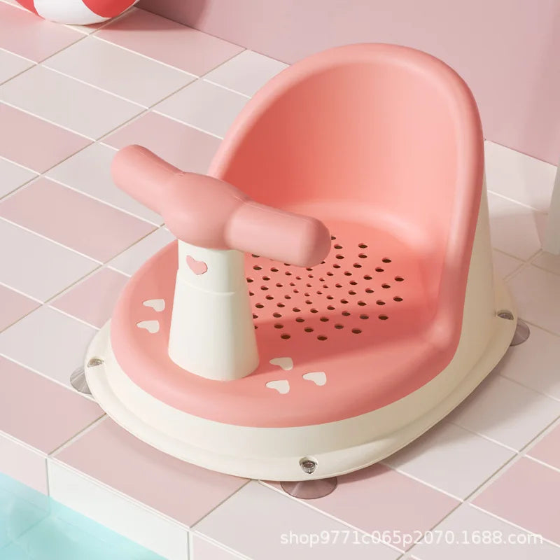 Portable Baby Shower Support Seat – Newborn & Infant Bathing Cushion